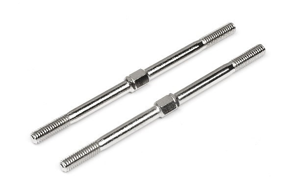 4*83Mm Steering Link Turnbuckle (2Pcs) in de groep SPEELGOED, KINDER- & BABYPRODUCTEN / Op afstand bestuurbaar / Reserveonderdelen & Extra accessoires / HPI / Standaard onderdelen & Tuning / Trekstangen bij TP E-commerce Nordic AB (A01703)