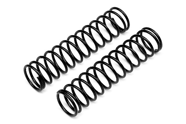 Black Shock Spring (2Pcs) in de groep SPEELGOED, KINDER- & BABYPRODUCTEN / Op afstand bestuurbaar / Reserveonderdelen & Extra accessoires / HPI / Reserveonderdelen & Tuning / Veering bij TP E-commerce Nordic AB (A01708)