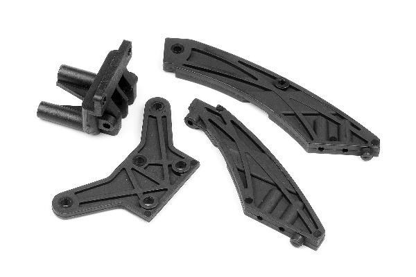 Chassis Brace Set in de groep SPEELGOED, KINDER- & BABYPRODUCTEN / Op afstand bestuurbaar / Reserveonderdelen & Extra accessoires / HPI / Reserveonderdelen & Tuning / Chassis onderdelen bij TP E-commerce Nordic AB (A01725)