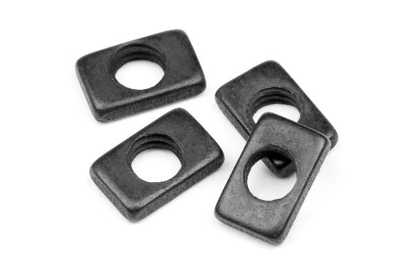 Steering Nut 3Mm (4Pcs) in de groep SPEELGOED, KINDER- & BABYPRODUCTEN / Op afstand bestuurbaar / Reserveonderdelen & Extra accessoires / HPI / Reserveonderdelen & Tuning / Schokdempers bij TP E-commerce Nordic AB (A01741)