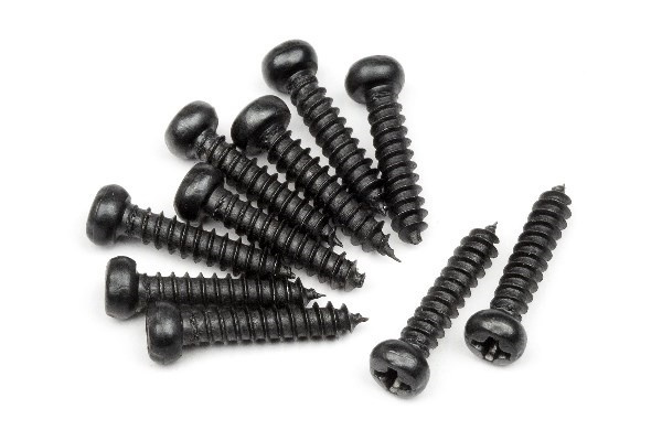 Tp. Button Head Screw M2.6*12Mm (10Pcs) in de groep SPEELGOED, KINDER- & BABYPRODUCTEN / Op afstand bestuurbaar / Reserveonderdelen & Extra accessoires / HPI / Schroeven/Beugels / Schroeven bij TP E-commerce Nordic AB (A01764)