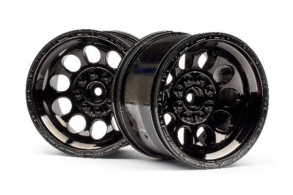 Bullet St Wheels Black Chrome (Pr) in de groep SPEELGOED, KINDER- & BABYPRODUCTEN / Op afstand bestuurbaar / Reserveonderdelen & Extra accessoires / HPI / Velgen / Offroad bij TP E-commerce Nordic AB (A01767)