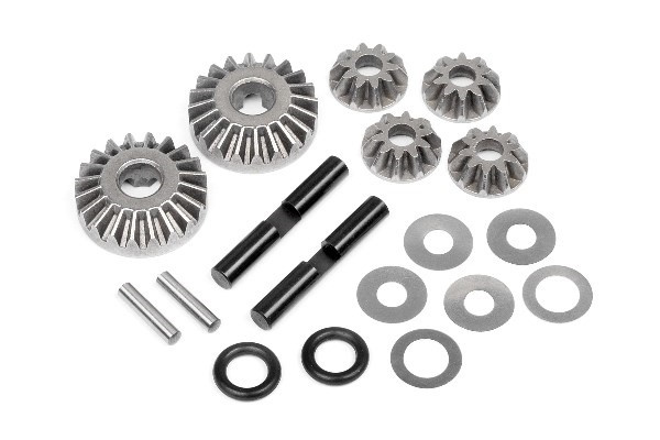 Differential Rebuild Kit in de groep SPEELGOED, KINDER- & BABYPRODUCTEN / Op afstand bestuurbaar / Reserveonderdelen & Extra accessoires / HPI / Reserveonderdelen & Tuning / Aandrijvingen bij TP E-commerce Nordic AB (A01824)