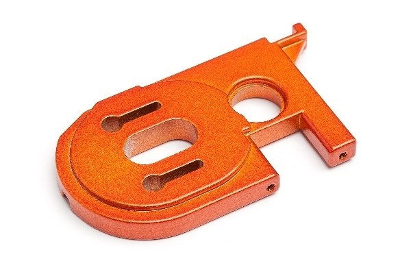 Motor Mount Trophy Flux Series (Orange) in de groep SPEELGOED, KINDER- & BABYPRODUCTEN / Op afstand bestuurbaar / Reserveonderdelen & Extra accessoires / HPI / Reserveonderdelen & Tuning / Chassis onderdelen bij TP E-commerce Nordic AB (A01920)