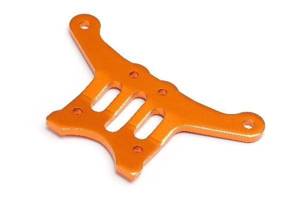 St. Holder Reinforcement Plate Trophys Orange in de groep SPEELGOED, KINDER- & BABYPRODUCTEN / Op afstand bestuurbaar / Reserveonderdelen & Extra accessoires / HPI / Reserveonderdelen & Tuning / Chassis onderdelen bij TP E-commerce Nordic AB (A01929)