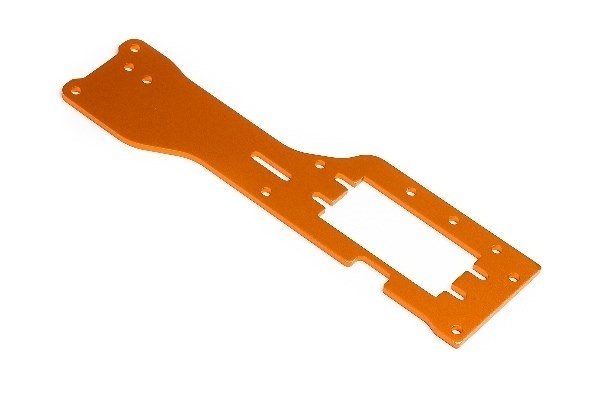 Upper Chassis 6061 Trophy Series (Orange) in de groep SPEELGOED, KINDER- & BABYPRODUCTEN / Op afstand bestuurbaar / Reserveonderdelen & Extra accessoires / HPI / Reserveonderdelen & Tuning / Chassis onderdelen bij TP E-commerce Nordic AB (A01932)