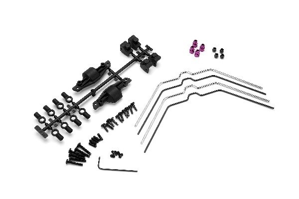 Sway Bar Set (Front/Rear/Savage X) in de groep SPEELGOED, KINDER- & BABYPRODUCTEN / Op afstand bestuurbaar / Reserveonderdelen & Extra accessoires / HPI / Reserveonderdelen & Tuning / Aandrijvingen bij TP E-commerce Nordic AB (A02009)