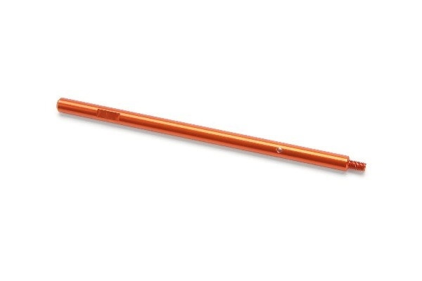 Aluminium Rear Axle Shaft 6.3X130Mm (Orange) in de groep SPEELGOED, KINDER- & BABYPRODUCTEN / Op afstand bestuurbaar / Reserveonderdelen & Extra accessoires / HPI / Reserveonderdelen & Tuning / Aandrijvingen bij TP E-commerce Nordic AB (A02041)