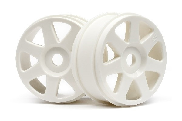 V7 Wheel White (42X83Mm/2Pcs) in de groep SPEELGOED, KINDER- & BABYPRODUCTEN / Op afstand bestuurbaar / Reserveonderdelen & Extra accessoires / HPI / Velgen / Offroad bij TP E-commerce Nordic AB (A02100)