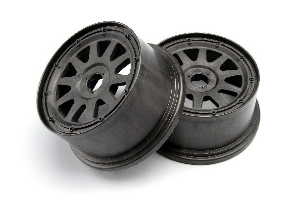 Tr-10 Wheel Gunmetal (120X60Mm/-4Mm Offset) in de groep SPEELGOED, KINDER- & BABYPRODUCTEN / Op afstand bestuurbaar / Reserveonderdelen & Extra accessoires / HPI / Velgen / Offroad bij TP E-commerce Nordic AB (A02142)