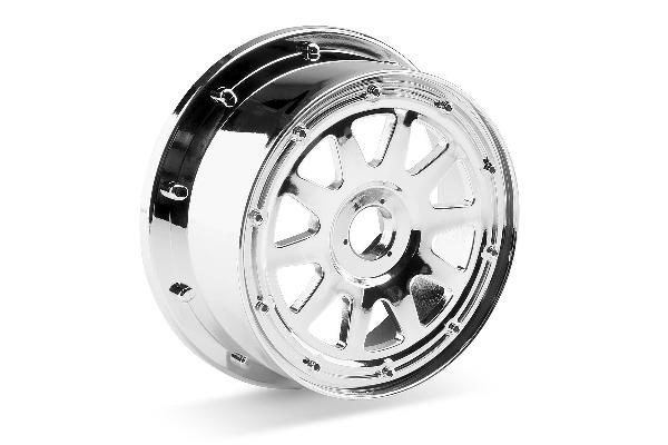 Tr-10 Wheel Chrome (120X60Mm/-4Mm Offset) in de groep SPEELGOED, KINDER- & BABYPRODUCTEN / Op afstand bestuurbaar / Reserveonderdelen & Extra accessoires / HPI / Velgen / Offroad bij TP E-commerce Nordic AB (A02143)