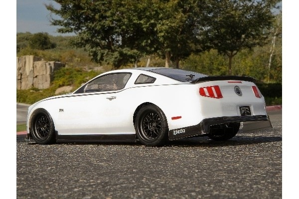 2011 Ford Mustang RTR Body (200mm) in de groep SPEELGOED, KINDER- & BABYPRODUCTEN / Op afstand bestuurbaar / Reserveonderdelen & Extra accessoires / HPI / Carrosserieën & Accessoires / Onroad-carrosserieën (Transparant) bij TP E-commerce Nordic AB (A02214)