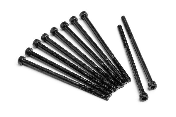 Cap Head Screw M3X58Mm (10Pcs) in de groep SPEELGOED, KINDER- & BABYPRODUCTEN / Op afstand bestuurbaar / Reserveonderdelen & Extra accessoires / HPI / Schroeven/Beugels / Schroeven bij TP E-commerce Nordic AB (A02241)