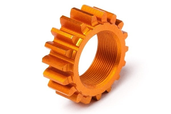 Threaded Pinion 18Tx12Mm (1M) (Orange) in de groep SPEELGOED, KINDER- & BABYPRODUCTEN / Op afstand bestuurbaar / Reserveonderdelen & Extra accessoires / HPI / Reserveonderdelen & Tuning / Aandrijvingen bij TP E-commerce Nordic AB (A02252)