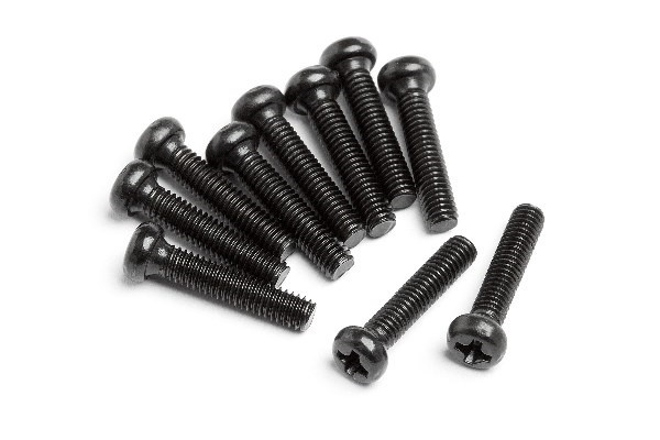 Binder Head Screw M2.5X12 (10Pcs) in de groep SPEELGOED, KINDER- & BABYPRODUCTEN / Op afstand bestuurbaar / Reserveonderdelen & Extra accessoires / HPI / Schroeven/Beugels / Schroeven bij TP E-commerce Nordic AB (A02281)