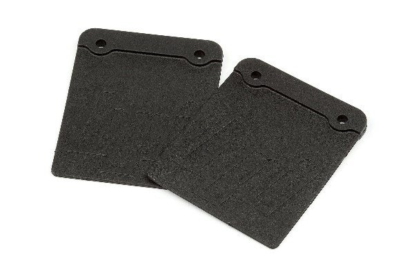 Mud Flap Set (2Pcs) in de groep SPEELGOED, KINDER- & BABYPRODUCTEN / Op afstand bestuurbaar / Reserveonderdelen & Extra accessoires / HPI / Reserveonderdelen & Tuning / Chassis onderdelen bij TP E-commerce Nordic AB (A02320)