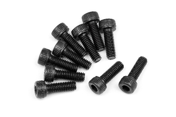 Caphead Screw M2.5X8Mm (10Pcs) in de groep SPEELGOED, KINDER- & BABYPRODUCTEN / Op afstand bestuurbaar / Reserveonderdelen & Extra accessoires / HPI / Schroeven/Beugels / Schroeven bij TP E-commerce Nordic AB (A02360)