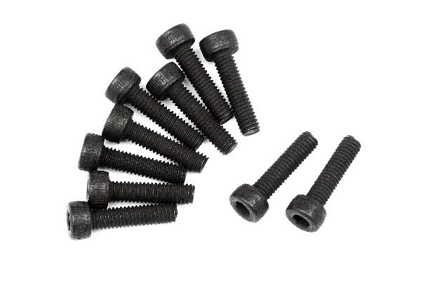 Caphead Screw M2.5X10Mm (10Pcs) in de groep SPEELGOED, KINDER- & BABYPRODUCTEN / Op afstand bestuurbaar / Reserveonderdelen & Extra accessoires / HPI / Schroeven/Beugels / Schroeven bij TP E-commerce Nordic AB (A02361)