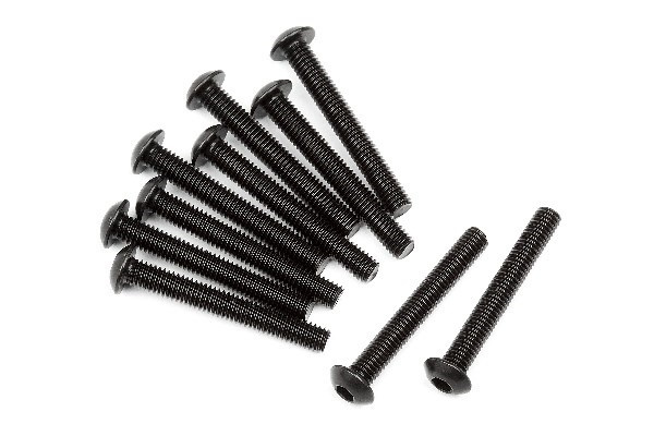 Button Head Screw M3X22Mm (10Pcs) in de groep SPEELGOED, KINDER- & BABYPRODUCTEN / Op afstand bestuurbaar / Reserveonderdelen & Extra accessoires / HPI / Schroeven/Beugels / Schroeven bij TP E-commerce Nordic AB (A02365)