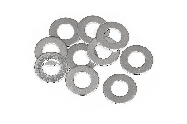 Washer 5.1X13X0.3Mm (10Pcs) in de groep SPEELGOED, KINDER- & BABYPRODUCTEN / Op afstand bestuurbaar / Reserveonderdelen & Extra accessoires / HPI / Schroeven/Beugels / Schijven bij TP E-commerce Nordic AB (A02367)