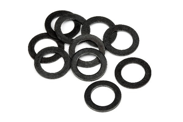 Washer 5.2X8X0.5Mm (10Pcs) in de groep SPEELGOED, KINDER- & BABYPRODUCTEN / Op afstand bestuurbaar / Reserveonderdelen & Extra accessoires / HPI / Schroeven/Beugels / Schijven bij TP E-commerce Nordic AB (A02368)