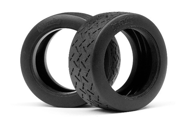 WR8 Tarmac Tire D Comp (2.2inch/57X80Mm/2Pcs) in de groep SPEELGOED, KINDER- & BABYPRODUCTEN / Op afstand bestuurbaar / Reserveonderdelen & Extra accessoires / HPI / Banden / Offroad bij TP E-commerce Nordic AB (A02393)