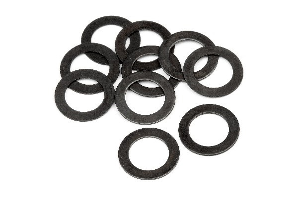 Washer 5X8X0.3Mm (10Pcs) in de groep SPEELGOED, KINDER- & BABYPRODUCTEN / Op afstand bestuurbaar / Reserveonderdelen & Extra accessoires / HPI / Schroeven/Beugels / Schijven bij TP E-commerce Nordic AB (A02396)