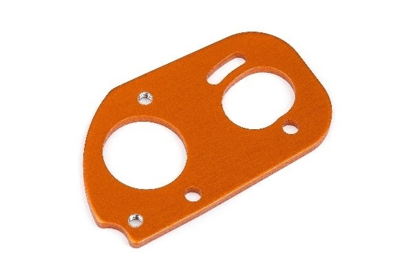 Motor Plate (Orange) in de groep SPEELGOED, KINDER- & BABYPRODUCTEN / Op afstand bestuurbaar / Reserveonderdelen & Extra accessoires / HPI / Reserveonderdelen & Tuning / Chassis onderdelen bij TP E-commerce Nordic AB (A02479)