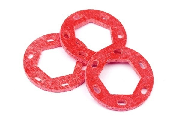 Triple Fiberglass Brake Disk Set 19X35X2.5Mm in de groep SPEELGOED, KINDER- & BABYPRODUCTEN / Op afstand bestuurbaar / Reserveonderdelen & Extra accessoires / HPI / Reserveonderdelen & Tuning / Aandrijvingen bij TP E-commerce Nordic AB (A02515)