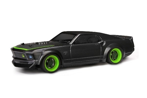 1969 Ford Mustang VGJR RTR-X Painted Body (140mm) in de groep SPEELGOED, KINDER- & BABYPRODUCTEN / Op afstand bestuurbaar / Reserveonderdelen & Extra accessoires / HPI / Carrosserieën & Accessoires / Geschilderde lichamen bij TP E-commerce Nordic AB (A02550)