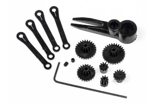 High Speed Gears/Stability Adjustment Set in de groep SPEELGOED, KINDER- & BABYPRODUCTEN / Op afstand bestuurbaar / Reserveonderdelen & Extra accessoires / HPI / Reserveonderdelen & Tuning / Aandrijvingen bij TP E-commerce Nordic AB (A02592)