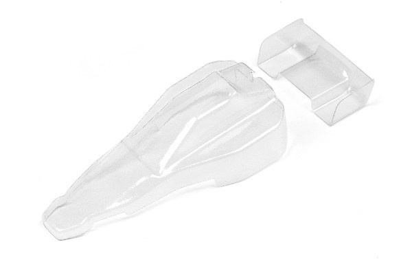 Q32 Baja Buggy Body And Wing Set (Clear) in de groep SPEELGOED, KINDER- & BABYPRODUCTEN / Op afstand bestuurbaar / Reserveonderdelen & Extra accessoires / HPI / Reserveonderdelen & Tuning / Chassis onderdelen bij TP E-commerce Nordic AB (A02596)