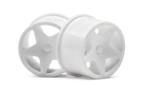 Q32 Super Star Wheel Set F/R White/18X10/18X14 X 4 in de groep SPEELGOED, KINDER- & BABYPRODUCTEN / Op afstand bestuurbaar / Reserveonderdelen & Extra accessoires / HPI / Reserveonderdelen & Tuning / Aandrijvingen bij TP E-commerce Nordic AB (A02597)