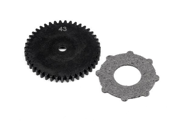 Heavy Duty Spur Gear 43Tx5Mm in de groep SPEELGOED, KINDER- & BABYPRODUCTEN / Op afstand bestuurbaar / Reserveonderdelen & Extra accessoires / HPI / Reserveonderdelen & Tuning / Versnellingen bij TP E-commerce Nordic AB (A02619)