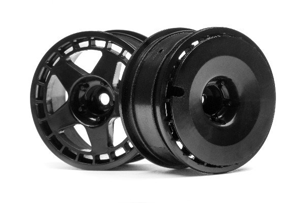 Fifteen52 Turbomac Wheel Black (26Mm/2Pcs) in de groep SPEELGOED, KINDER- & BABYPRODUCTEN / Op afstand bestuurbaar / Reserveonderdelen & Extra accessoires / HPI / Velgen / Onroad bij TP E-commerce Nordic AB (A02623)