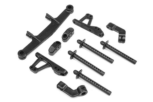 Body Post/Camber Link Set (Front/Rear) in de groep SPEELGOED, KINDER- & BABYPRODUCTEN / Op afstand bestuurbaar / Reserveonderdelen & Extra accessoires / HPI / Reserveonderdelen & Tuning / Chassis onderdelen bij TP E-commerce Nordic AB (A02645)