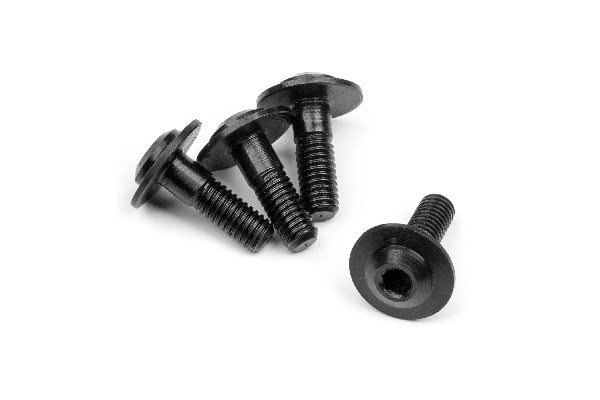 Motor Screw M3X9Mm (4Pcs) in de groep SPEELGOED, KINDER- & BABYPRODUCTEN / Op afstand bestuurbaar / Reserveonderdelen & Extra accessoires / HPI / Schroeven/Beugels / Schroeven bij TP E-commerce Nordic AB (A02665)