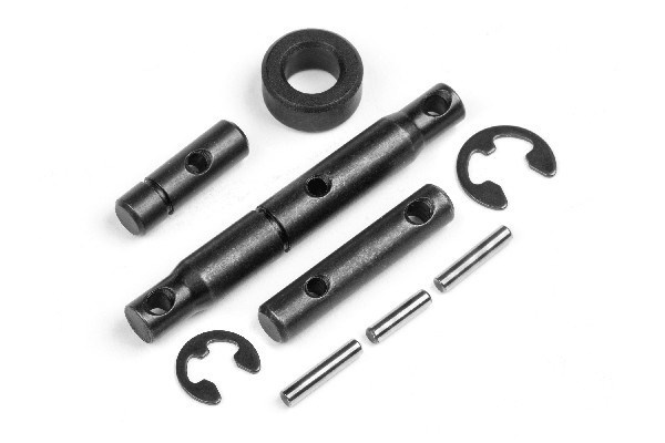 Transfer Case Shaft Set in de groep SPEELGOED, KINDER- & BABYPRODUCTEN / Op afstand bestuurbaar / Reserveonderdelen & Extra accessoires / HPI / Reserveonderdelen & Tuning / Aandrijvingen bij TP E-commerce Nordic AB (A02774)