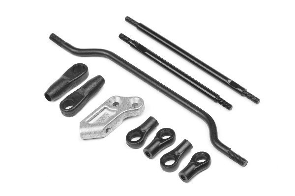 Steering Link/Panhard Bar Set in de groep SPEELGOED, KINDER- & BABYPRODUCTEN / Op afstand bestuurbaar / Reserveonderdelen & Extra accessoires / HPI / Reserveonderdelen & Tuning / Schokdempers bij TP E-commerce Nordic AB (A02790)