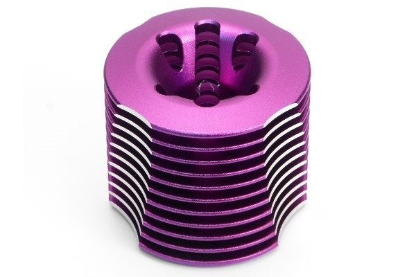 Heatsink Head (Purple) in de groep SPEELGOED, KINDER- & BABYPRODUCTEN / Op afstand bestuurbaar / Reserveonderdelen & Extra accessoires / HPI / Motors / Onderdelen Nitromotor bij TP E-commerce Nordic AB (A02919)