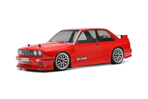 BMW E30 M3 Body (200mm) in de groep SPEELGOED, KINDER- & BABYPRODUCTEN / Op afstand bestuurbaar / Reserveonderdelen & Extra accessoires / HPI / Carrosserieën & Accessoires / Onroad-carrosserieën (Transparant) bij TP E-commerce Nordic AB (A03018)