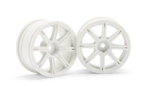 Work Emotion Xc8 Wheel 26Mm White (3Mm Offset) in de groep SPEELGOED, KINDER- & BABYPRODUCTEN / Op afstand bestuurbaar / Reserveonderdelen & Extra accessoires / HPI / Velgen / Onroad bij TP E-commerce Nordic AB (A03079)