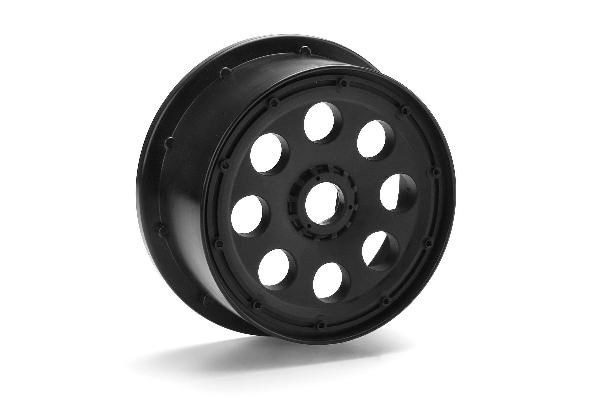 Outlaw Wheel Black (120X60Mm/-4Mm Offset/2Pcs) in de groep SPEELGOED, KINDER- & BABYPRODUCTEN / Op afstand bestuurbaar / Reserveonderdelen & Extra accessoires / HPI / Velgen / Offroad bij TP E-commerce Nordic AB (A03094)