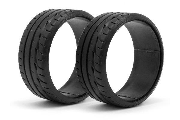 Lp29 T-Drift Tire Bridgestone Potenza Re-11 (2Pcs) in de groep SPEELGOED, KINDER- & BABYPRODUCTEN / Op afstand bestuurbaar / Reserveonderdelen & Extra accessoires / HPI / Banden / Onroad bij TP E-commerce Nordic AB (A03113)