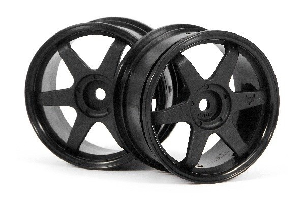 Te37 Wheel 26Mm Black (0Mm Offset) in de groep SPEELGOED, KINDER- & BABYPRODUCTEN / Op afstand bestuurbaar / Reserveonderdelen & Extra accessoires / HPI / Velgen / Onroad bij TP E-commerce Nordic AB (A03138)