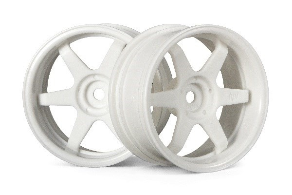 Te37 Wheel 26Mm White (6Mm Offset) in de groep SPEELGOED, KINDER- & BABYPRODUCTEN / Op afstand bestuurbaar / Reserveonderdelen & Extra accessoires / HPI / Velgen / Onroad bij TP E-commerce Nordic AB (A03153)