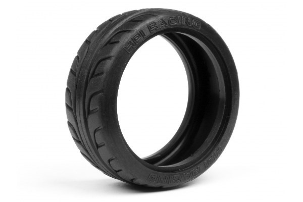 T-Grip Tire 26Mm (2Pcs in de groep SPEELGOED, KINDER- & BABYPRODUCTEN / Op afstand bestuurbaar / Reserveonderdelen & Extra accessoires / HPI / Banden / Onroad bij TP E-commerce Nordic AB (A03159)