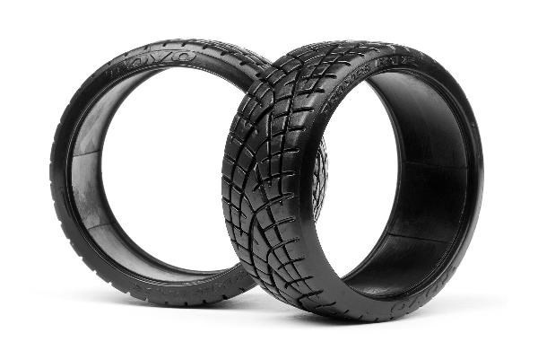 Proxes R1R T-Drift Tire 26Mm (2Pcs) in de groep SPEELGOED, KINDER- & BABYPRODUCTEN / Op afstand bestuurbaar / Reserveonderdelen & Extra accessoires / HPI / Banden / Onroad bij TP E-commerce Nordic AB (A03166)