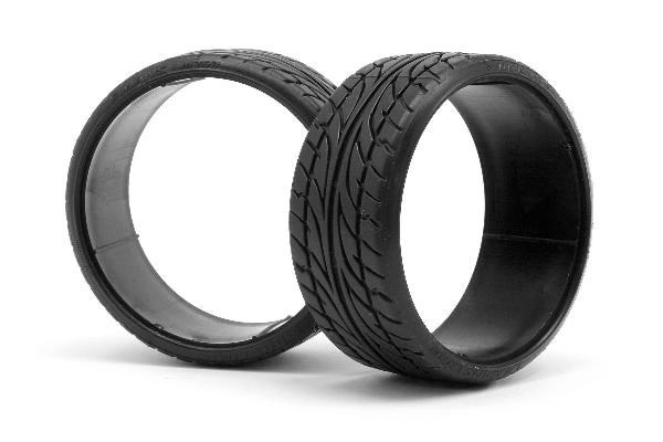 Lp29 T-Drift Tire Dunlop Le Mans Lm703 (2Pcs) in de groep SPEELGOED, KINDER- & BABYPRODUCTEN / Op afstand bestuurbaar / Reserveonderdelen & Extra accessoires / HPI / Banden / Onroad bij TP E-commerce Nordic AB (A03173)