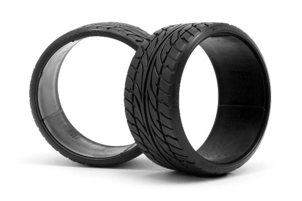 Lp32 T-Drift Tire Dunlop Le Mans Lm703 (2Pcs) in de groep SPEELGOED, KINDER- & BABYPRODUCTEN / Op afstand bestuurbaar / Reserveonderdelen & Extra accessoires / HPI / Banden / Onroad bij TP E-commerce Nordic AB (A03174)